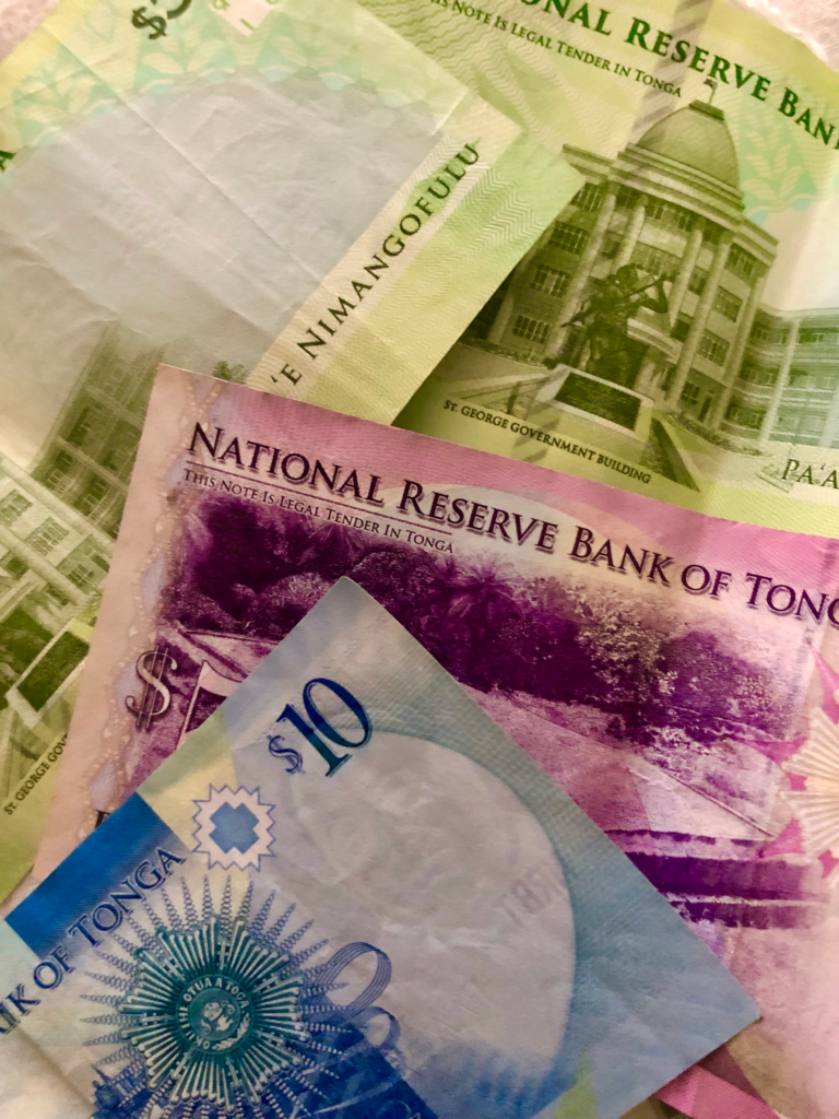 Tongan money